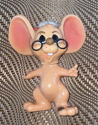 Royalty Industries Inc.Roy 1970 Hand Rubber Mouse Bank 11” Naked • $19.99