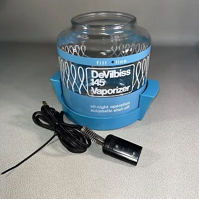 DeVilbiss 145 Vaporizer Glass Containerbase& Power Cord. Parts Only. • $14.99