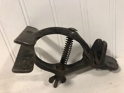 Vintage CAST IRON Table Top Bench Clamp Hand Saw Blade Sharpening Vise  M  • $49.99