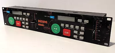 KAM KCD860 Professional Twin CD Player Controller Only DJ / Karaoke - UNTESTED • £18.99