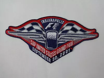 2001 Formula-1 United States Grand Prix Indianapolis Event Collector Patch • $24.99