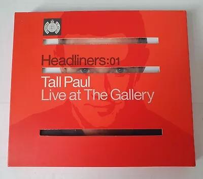 Tall Paul Live At The Gallery Headliners : 01 2 X CD 2000 • £7