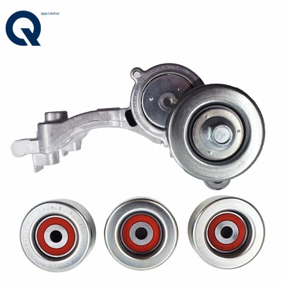 $54.57 • Buy For 2003-15 Toyota Tacoma 4Runner Tundra 4.0 V6 Drive Belt Tensioner & 3 Pulley