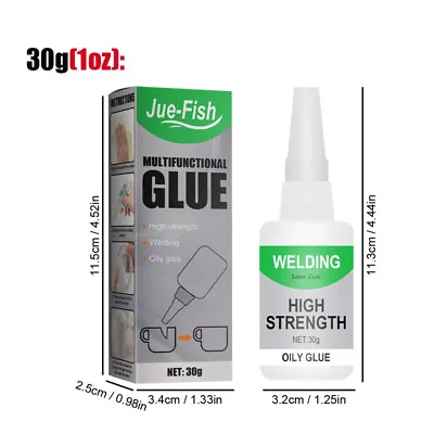 Multifunctional Welding High-Strength Oily Glue-Uniglue Universal Super Glue US • $4.99