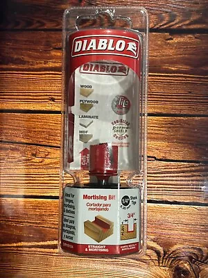 Diablo Mortising Bit 3/4  Cortador Para Mortajando DR16104 • $13.78