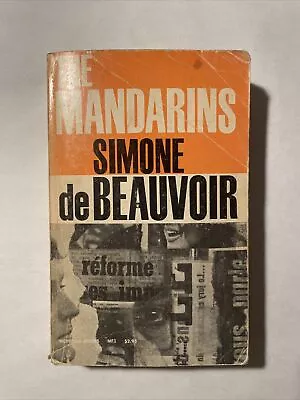 The Mandarins By Simone De Beauvoir Paperback 1966  Meridian Books Vintage • $25