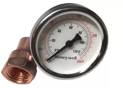 Thermometer & Copper Kit For Moonshine Still Keg Column. 1/2  NPT Thread Kettle • $20