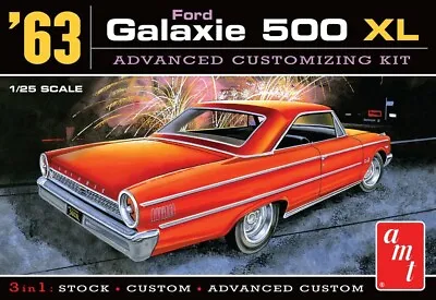 AMT  1963 Ford Galaxie 500 XL Advanced Customizing Kit (3 In 1) 1/25 Models 1186 • $32.29