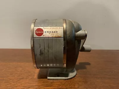 Vintage Apsco Chicago Pencil Sharpener USA Made TESTED • $18.74