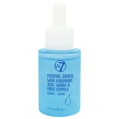 W7 Cosmetics Moisture Quench Face Serum - Smooth Makeup Ready Primer Skin Fresh • £7.69