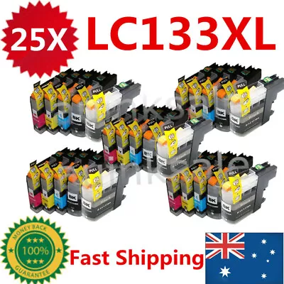 25x Non-OEM Ink Cartridge LC133 LC133XL LC131 For Brother MFC J6920DW J6720DW • $50