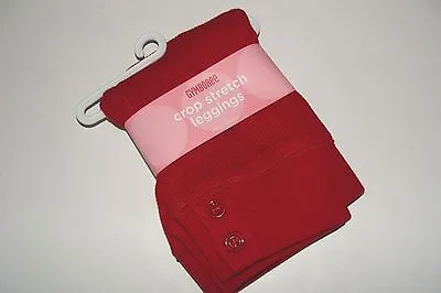 $12.99 • Buy Gymboree Holiday Penguin Chalet Girls Size 4 Capri Red Leggings Button NWT