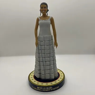 Hamilton Collection Michelle Obama Celebrating A Moment In History Figurine • $79.99