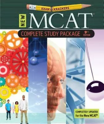 9th Edition Examkrackers MCAT COMPLETE Study Package Boxed Set • $25