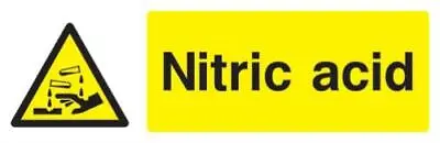 £4.98 • Buy Nitric Acid Safety Sign