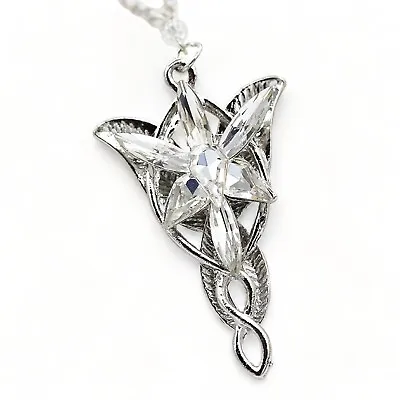 Evenstar Necklace - The Lord Of The Rings Arwen's Pendant - Elven Amulet • £13.90