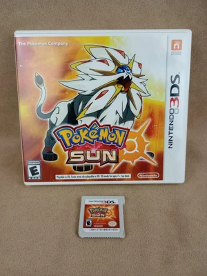 $22.99 • Buy Nintendo 3DS Pokemon Sun - Cartridge And Case
