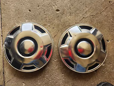 Ford Truck 1/2 Ton Dog Dish Hubcaps Set Of 2 Used  10 3/4  Ford Oem ! • $45