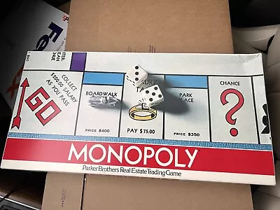 Vintage 1961 Parker Brothers  No. 9 General Mills MONOPOLY Board Game Complete • $22.99