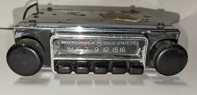 $19.99 • Buy Vintage Motorola AM Car Radio Stereo Solid State Head Unit PARTS/REPAIR