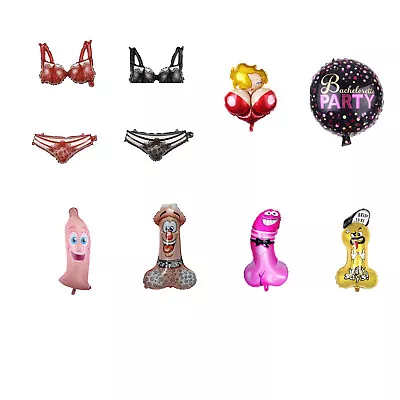 Hen Night Bachelorette Penis Willy Foil Super Shape Giant Balloon Bachelor Party • $2.95