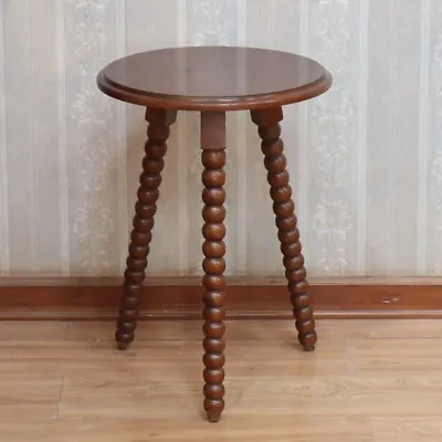 Bobbin Side Table | Lamp Table | Solid Mahogany Handcrafted Traditional NEW T091 • £255