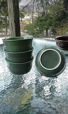 Set 4 GUSTO BOWLS Sage Green HOMER LAUGHLIN FIESTA WARE 23 OZ. NEW • $93.99