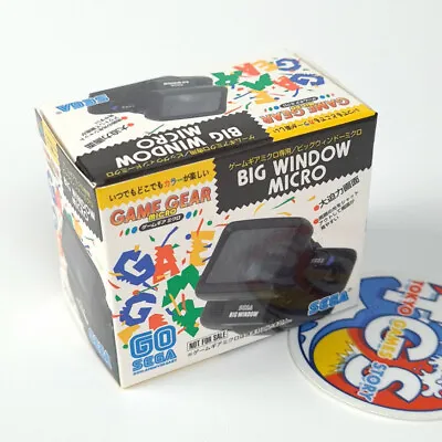 Sega Game Gear Big Window MICRO Japan NEW Sega 60th Anniversary NotForSaleItem • £34.57