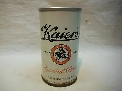 Kaier's Light Lager S/s Beer Can~chas. D. Kaiser Brg.shamkinpa • $6