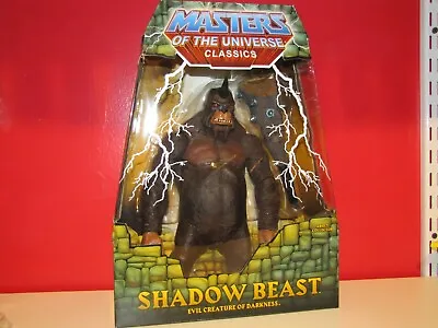 MASTERS OF THE UNIVERSE CLASSICS MOTUC Shadow Beast Ships Worldwide NIB Sealed • $124.99