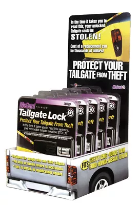 McGard TAILGATE LOCK COUNTER DISPLAY W/5 SETS OF 76029 • $158.24