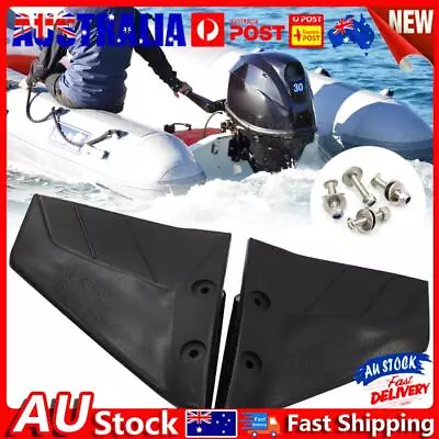 Boat Motor Stabilizer Black Hydrofoil Stabilizer Boat Parts For 4-50 HP Outboard • $31.59