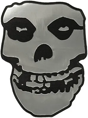 The Misfits - 10  Large Silver Vinyl Back Patch With Embroidered Edges • $17.49