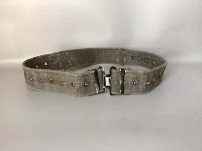 British Army Issue 58 Pattern Webbing Belt 38 Inch Waist Approx (R26) • £15