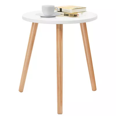 Modern Round Coffee Tea Side Sofa Table Living Room Furniture Home Decor New • $36.99