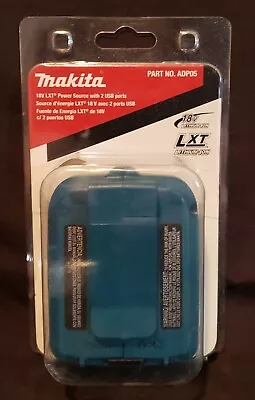 Genuine Makita 18v LXT ADP05 USB Power Source Charger  Adapter - New In Box • $59.98