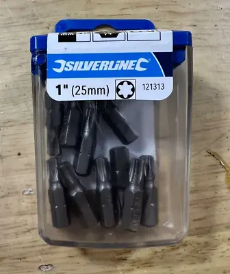 Silverline Trx Cr-V Screwdriver Bit T30 10 Pack CRV-T30 • $4