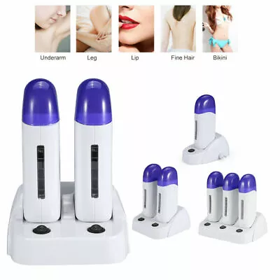 Depilatory Roll On Wax Heater Roller Cartridge Hair Removal Epilator Machine • $47.91