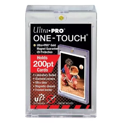 (1) ~ Ultra Pro 1 One Touch Magnetic Card Holders ~ 200pt (Super Thick) • $6.50