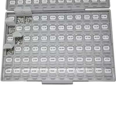 0805 SMD SMT 144 Values 1% Engineering Sample Resistor Kit In BOX-ALL E96 14400p • $137.98