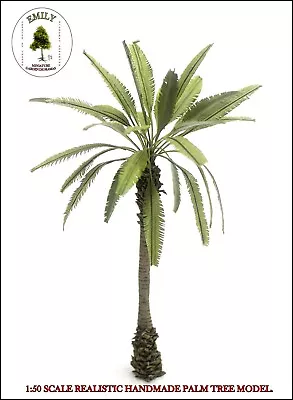 Miniature Palm Tree Model 1/50 Scale Approx 18 Cm Height. Emily Emg-026 • $9