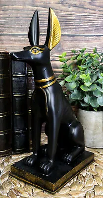 Ebros Egyptian Anubis Dog Statue 9 H God Of The Afterlife Embalming And Mummy • £28.94