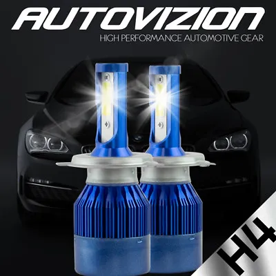 AUTOVIZION LED HID Headlight Kit H4 9003 6000K For 1992-2004 Honda Civic • $22.04