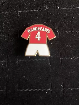 Man United Fc Kit Badge Hargreaves Number 4  • £2.25