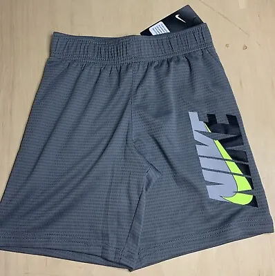Nike Athletic Shorts Smoke Grey Youth Size 5 New With Tags Free Shipping • $10