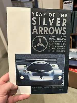 Mercedes Racing Program Year Of Silver Arrows 1989-1990 Le Mans 24 Hours • £2.50