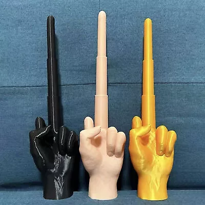 Hand-shaped Stress Relief Toy Fun Telescopic Middle Finger For Hand Model • $8.57