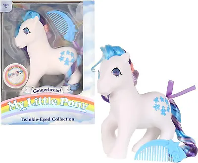 My Little Pony Retro Classic Collectable Figure TWINKLE-EYED Gingerbread BNIB • £12.99