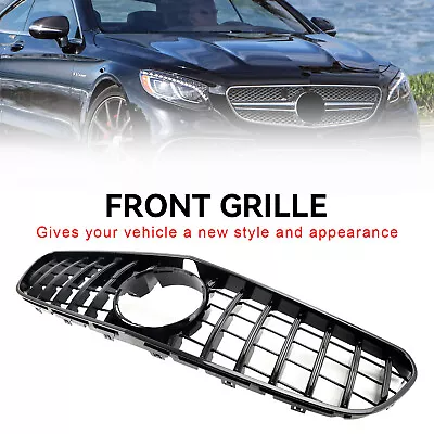 Front Bumper Grille Grill Fit Mercedes Benz W217 S63 AMG 2015-2017 Pre-Facelift • $149.99