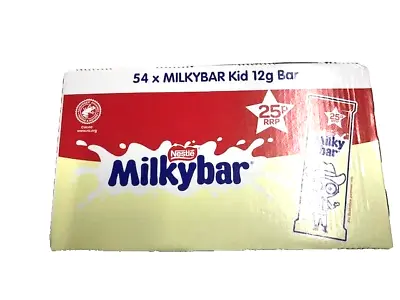 Box Of 54 Milky Bars 12g Great For Parties • £18
